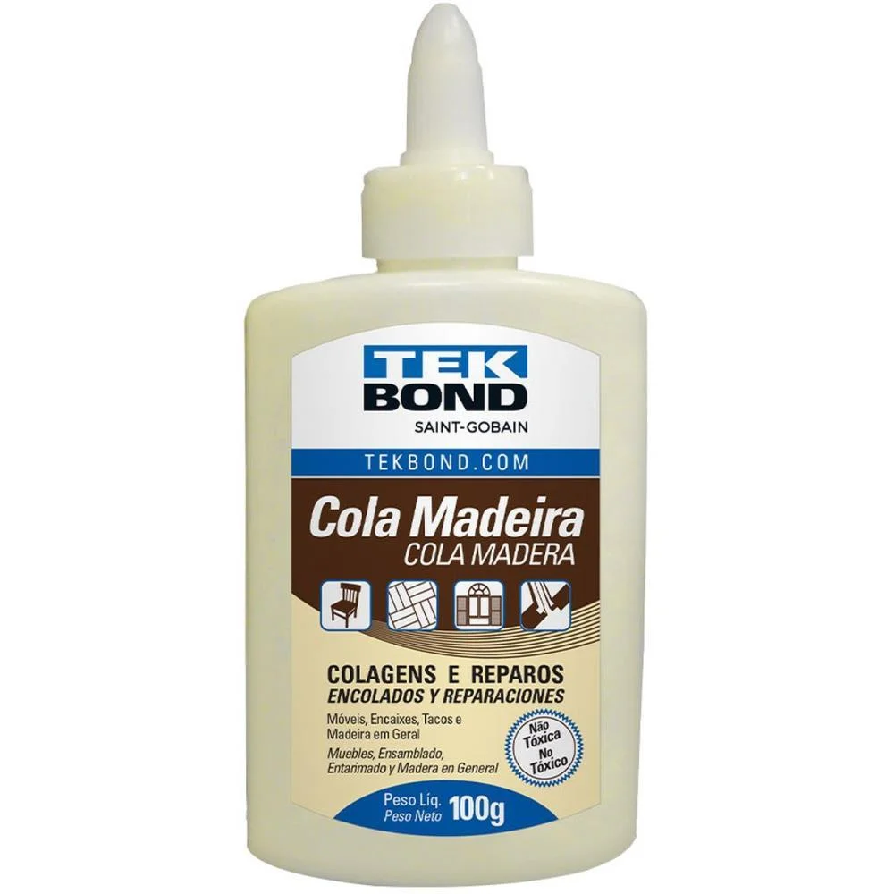 Cola Para Madeira Tekbond Cola Madeira 100G Tekbond (Cx.c/12)