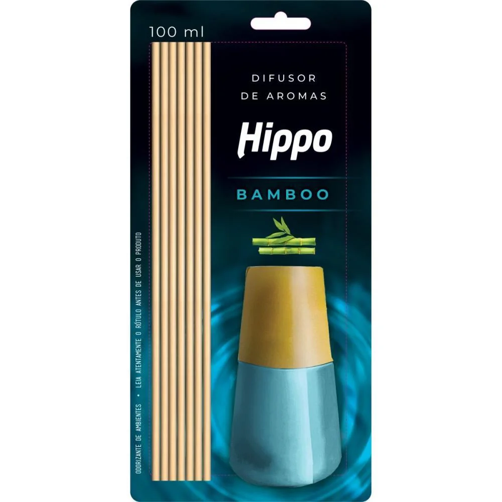 Difusor De Aroma Hippo Bamboo 100Ml Soin (Unidade)