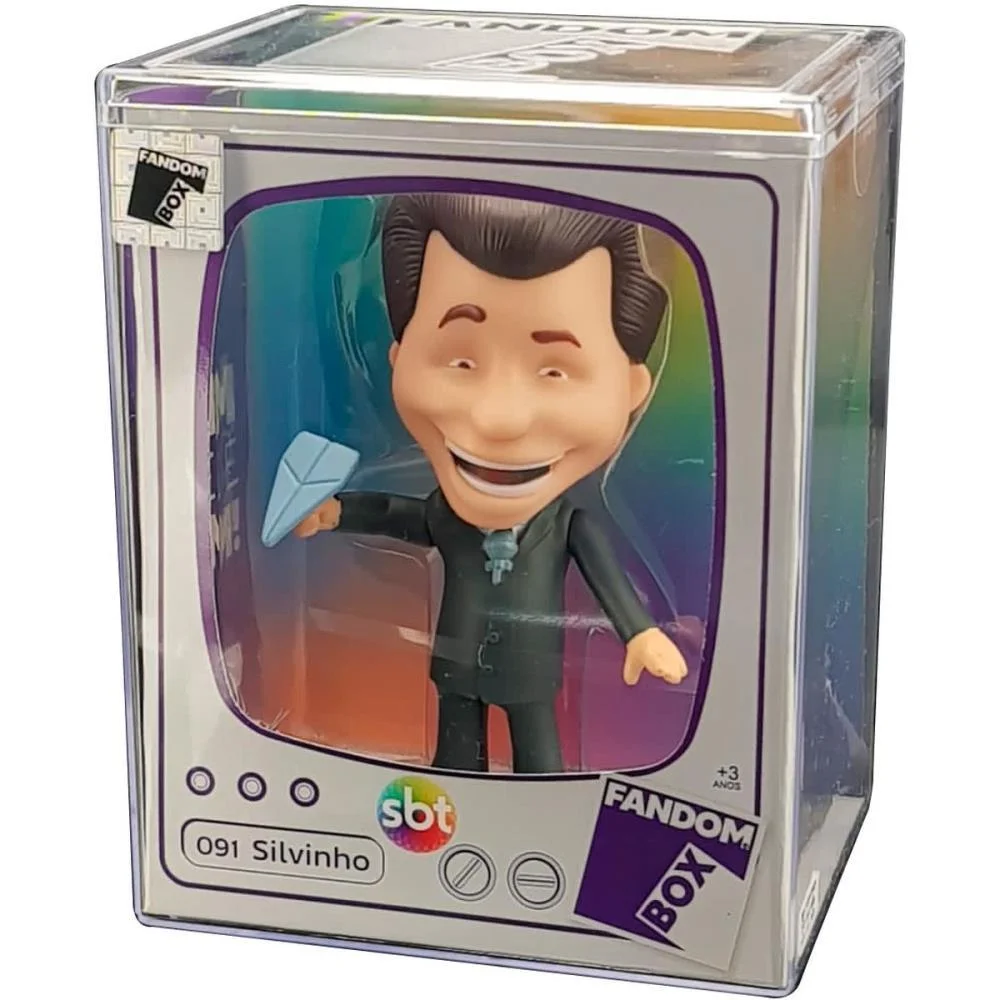 Boneco E Personagem Fandombox Silvinho 12Cm Lider (Unidade)