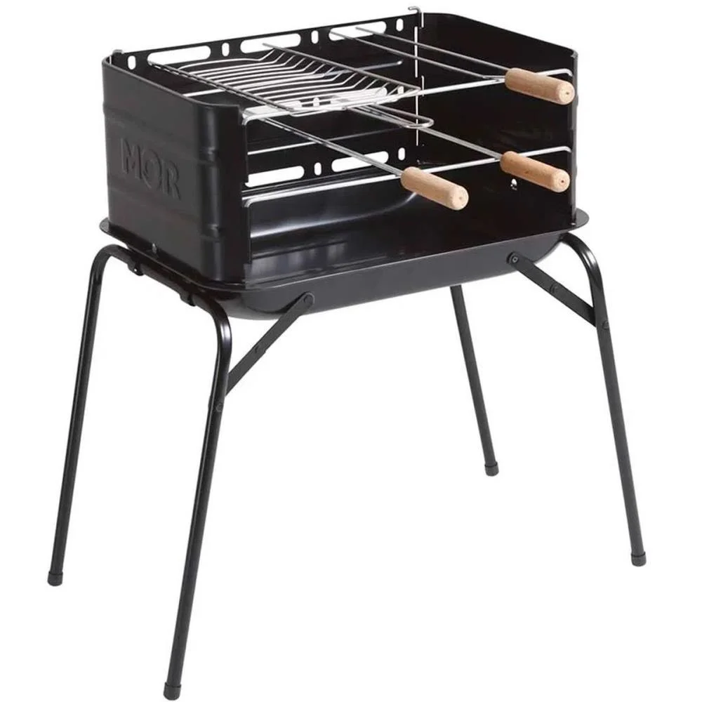 Churrasqueira Montana Aco 35Cmx64Cmx54Cm Pto Mor (Unidade)