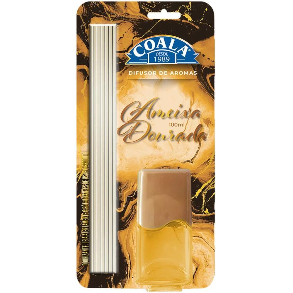 Difusor De Aroma Coala Ameixa Dourada 100Ml Coala (Unidade)