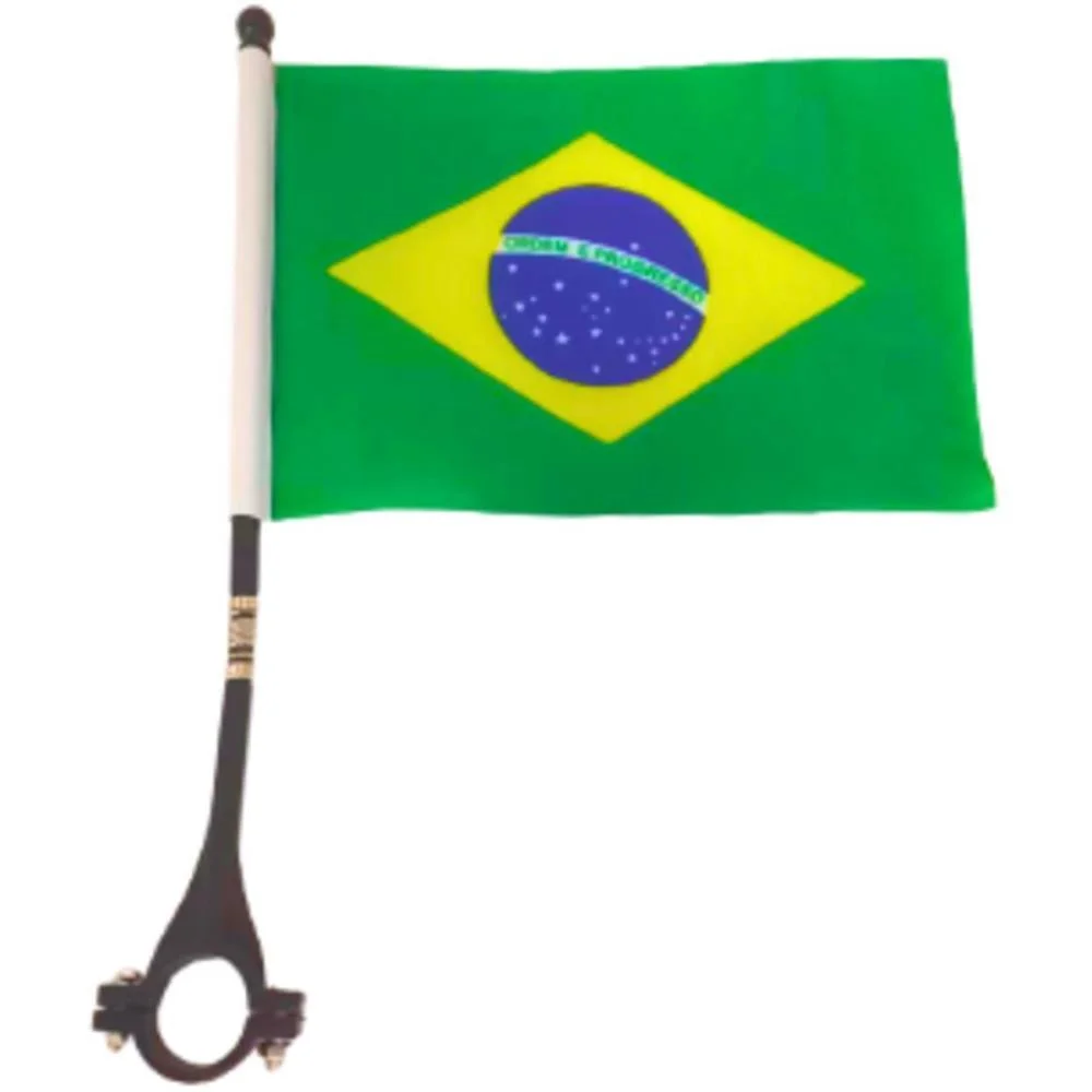 Copa Do Mundo Bandeir.br Has.moto/Bike 14X21 Nyr Festas (Pct.c/12)