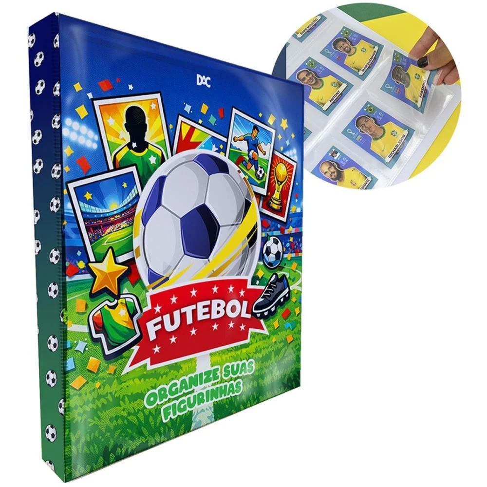 Copa Do Mundo Fichario Univ.figurinh.futebol Dac (Unidade)