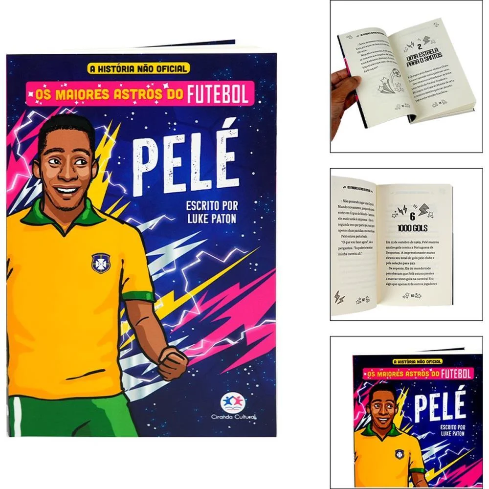 Copa Do Mundo Livro Astros Pele Magic Kids (Unidade)