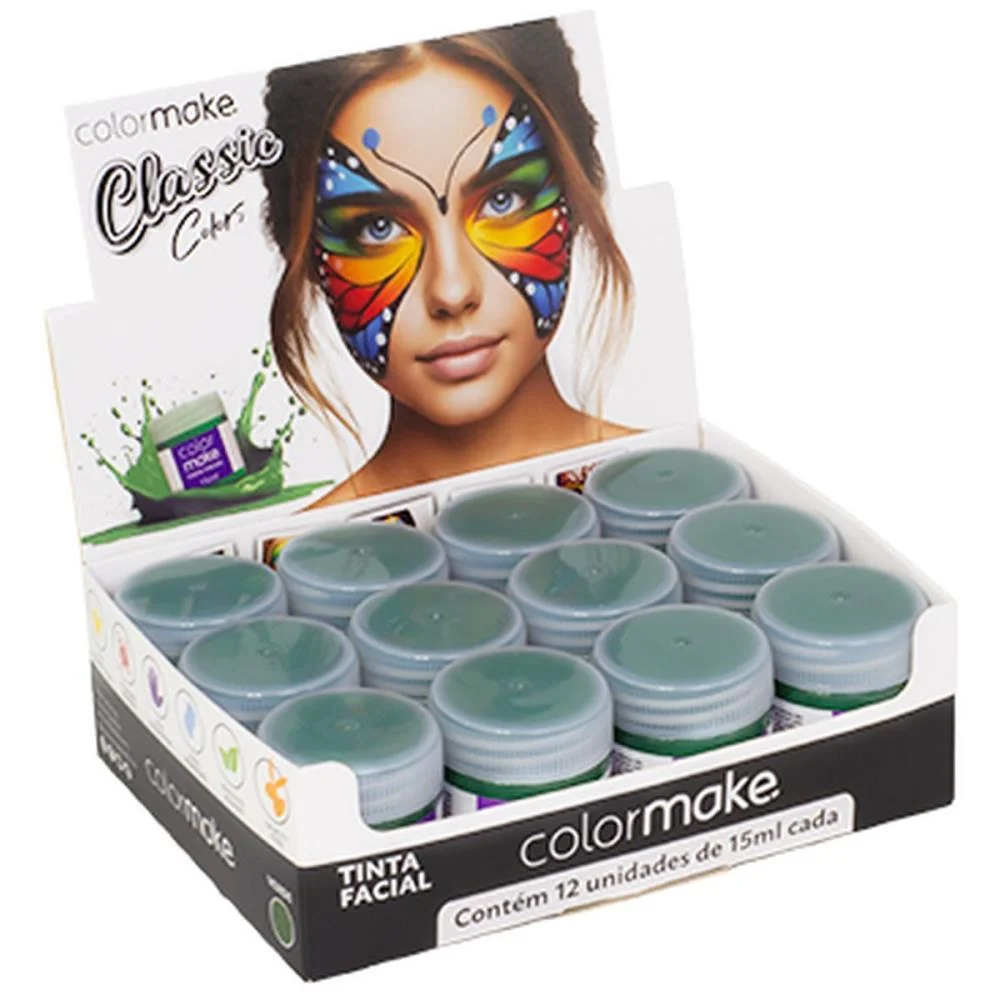 Copa Do Mundo Pintura Facial Liquida15Ml Vd. Colormake (Dp.c/12)