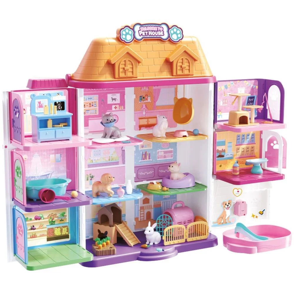 Brincando De Casinha Pet House Completa 75X56Cm Maral (Unidade)