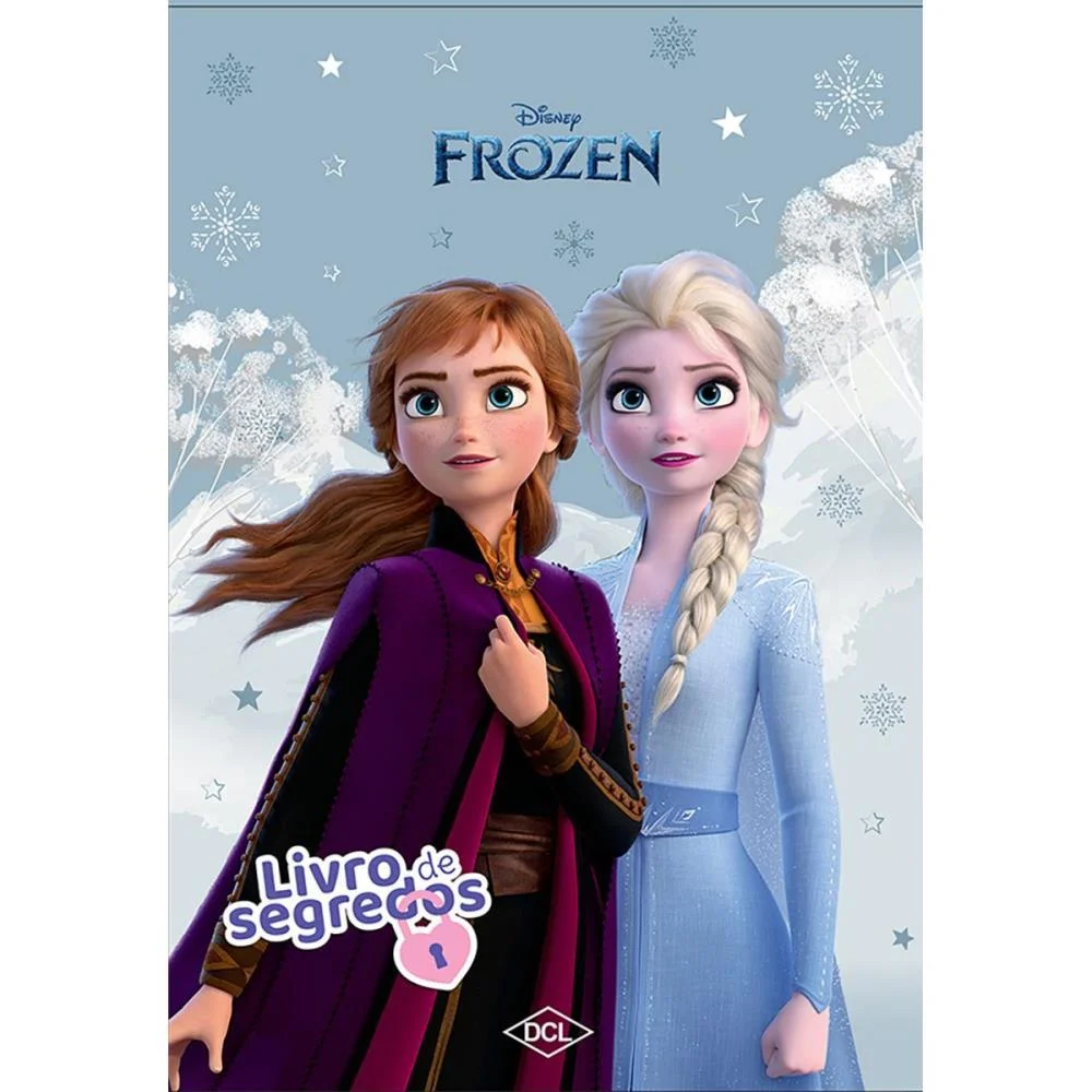 Diario Frozen Livro De Segredos Dcl (Unidade)