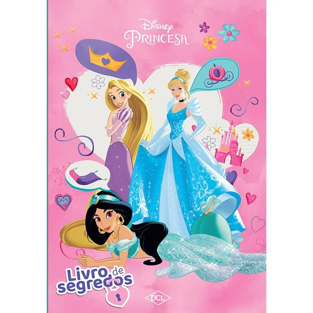 Diario Princesas Livro De Segredos Dcl (Unidade)