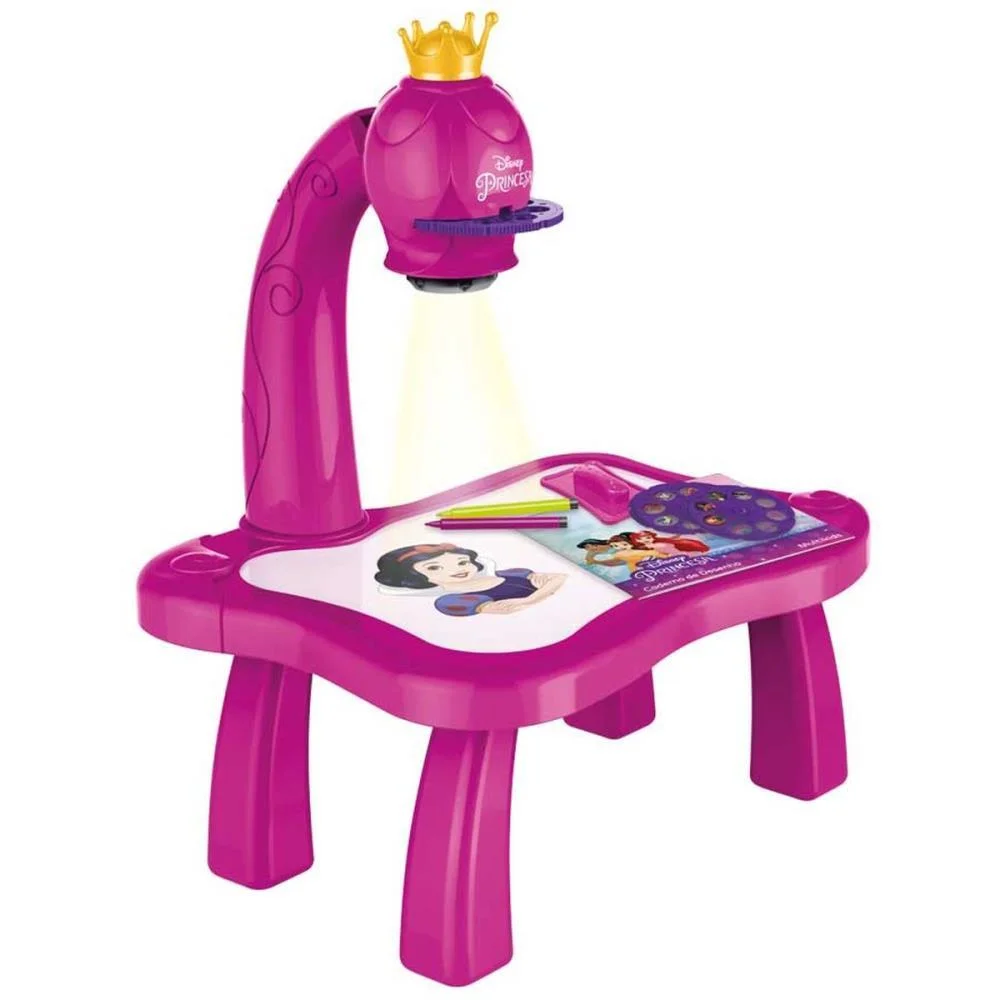 Brinquedo Para Colorir Mesa Projetora Princesas Multikids (Unidade)