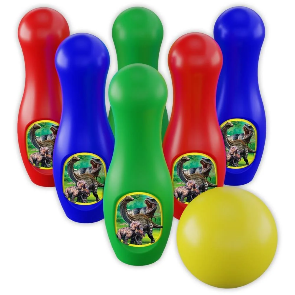 Boliche Dinossauros 6 Pinos Ggb Plast (Unidade)