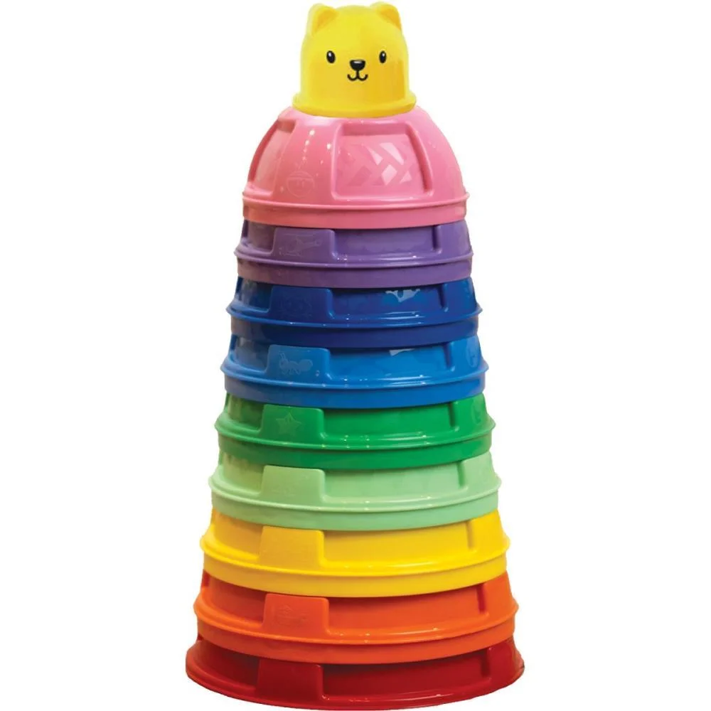Brinquedo Educativo Potes De Empilhar Ggb Plast (Unidade)
