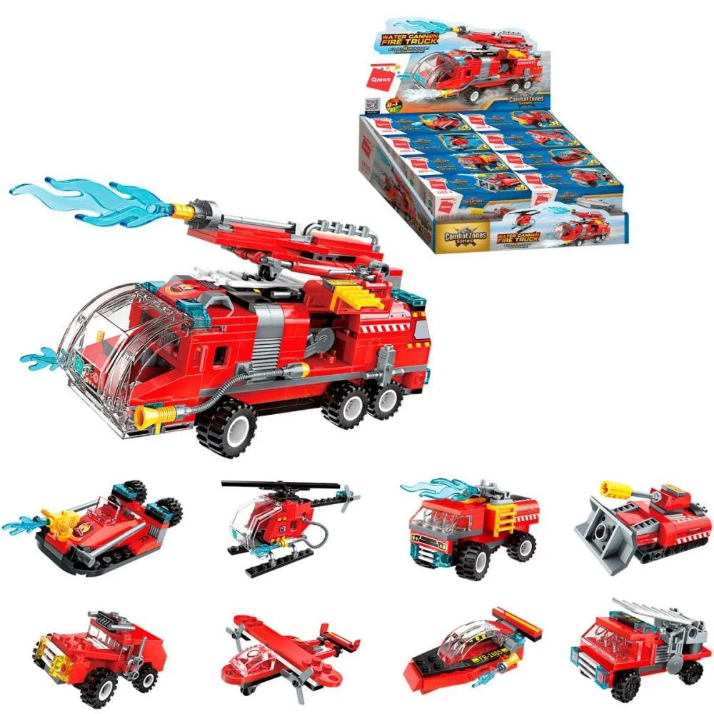 Brinquedo Para Montar Super Caminhao Bombeiro (S) Keepplay (Dp.c/08)