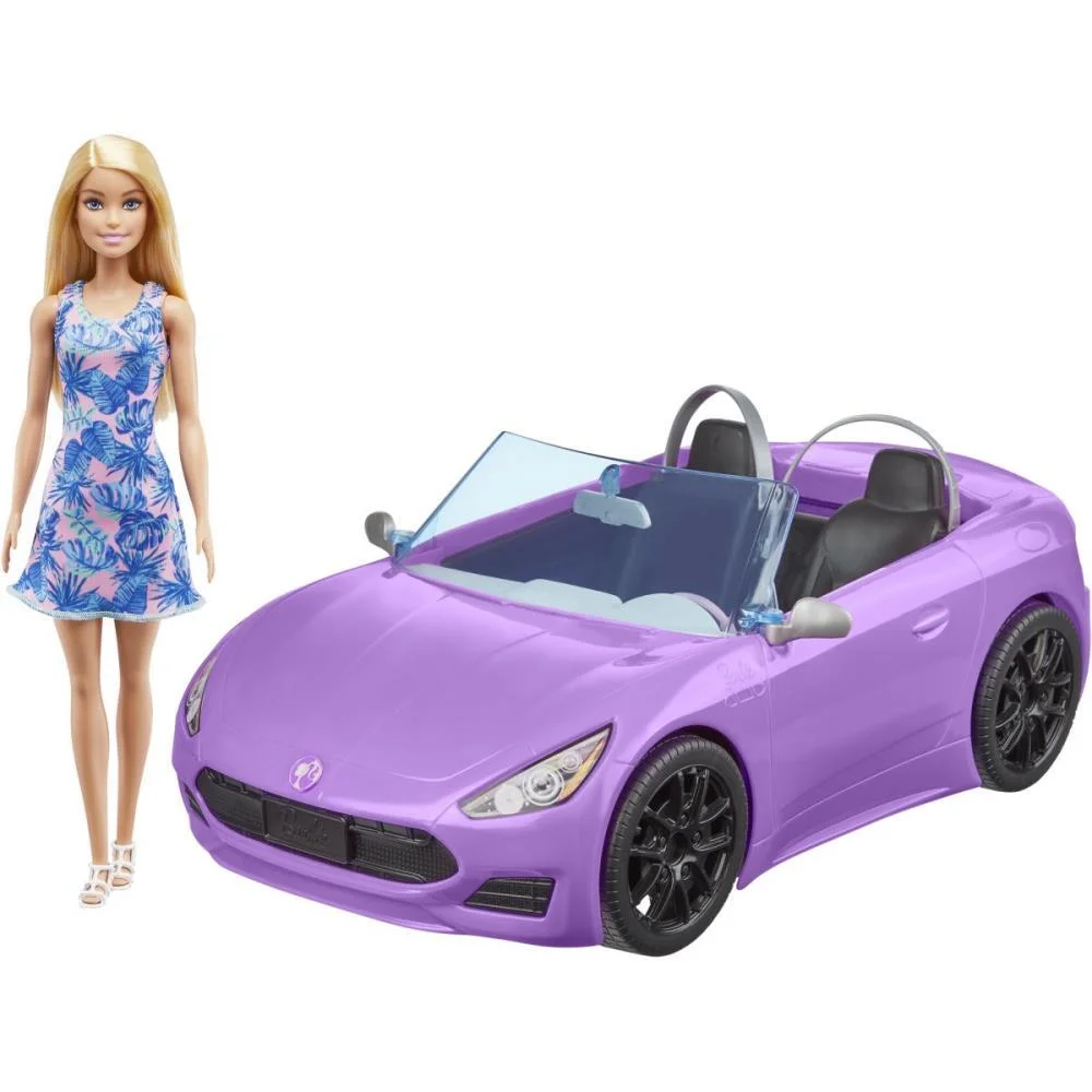 Barbie Estate Carro Conversível C/Boneca Mattel (Unidade)