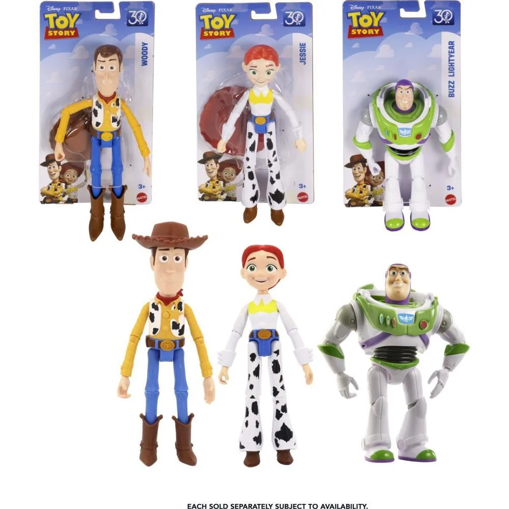 Boneco E Personagem Toy Story Basic 24Cm (S) Mattel (Unidade)
