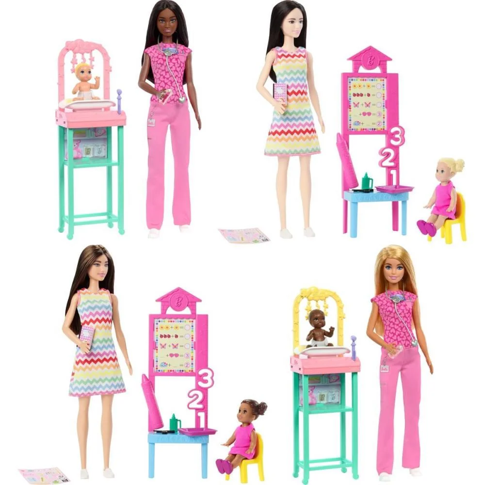 Barbie Profissoes Conjunto De Cuidados (S) Mattel (Unidade)