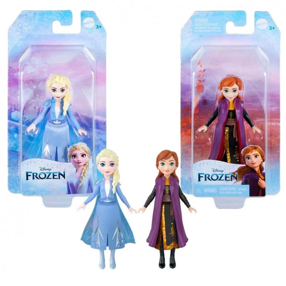 Boneca Disney Frozen Mini Bonecas 9Cm (S) Mattel (Unidade)