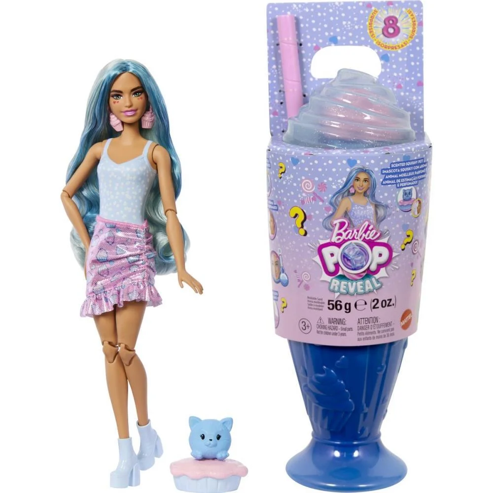 Barbie Reveal Color Pop- Doces Surpresa Mattel (Unidade)