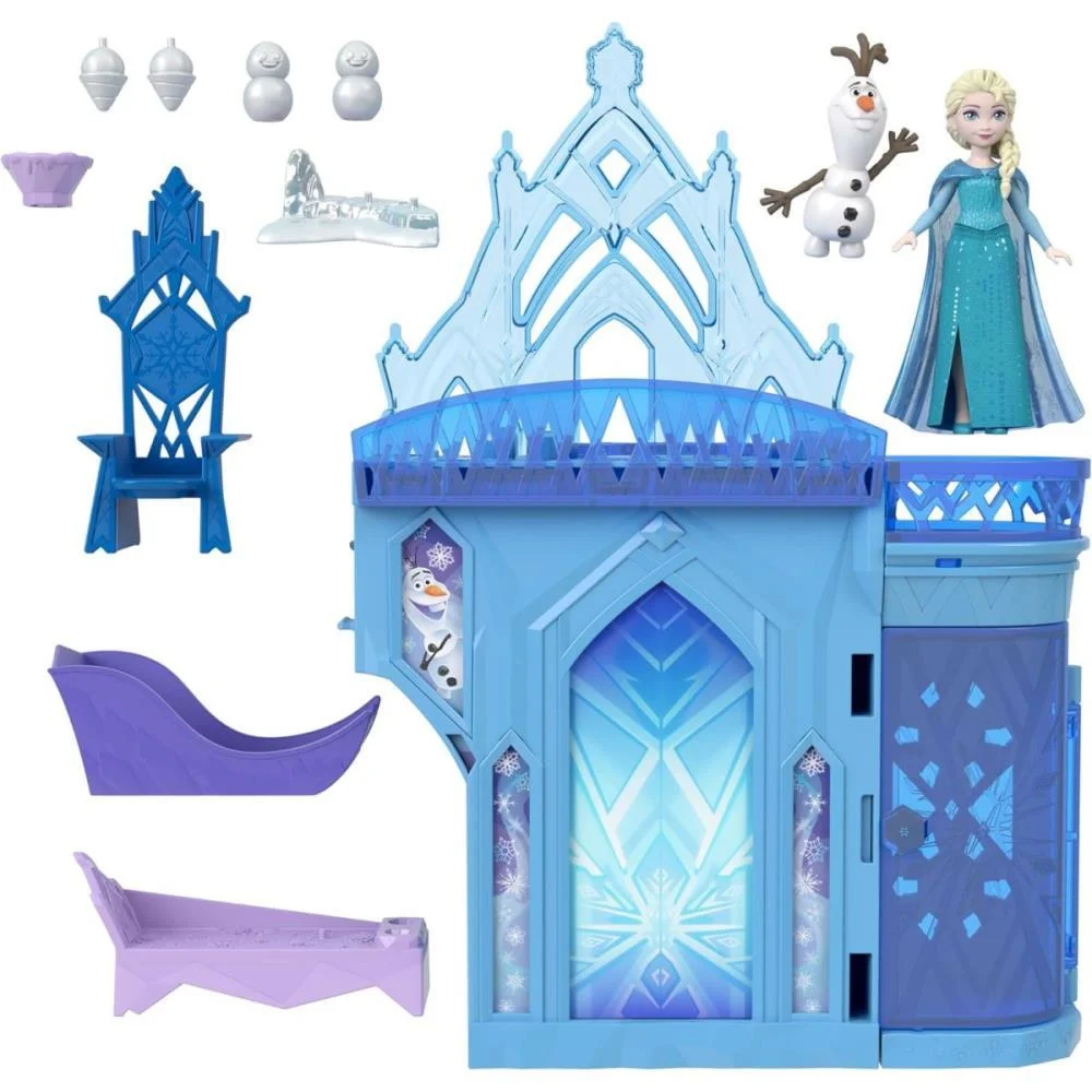 Boneca Disney Frozen Mini Palacio De Gelo Mattel (Unidade)