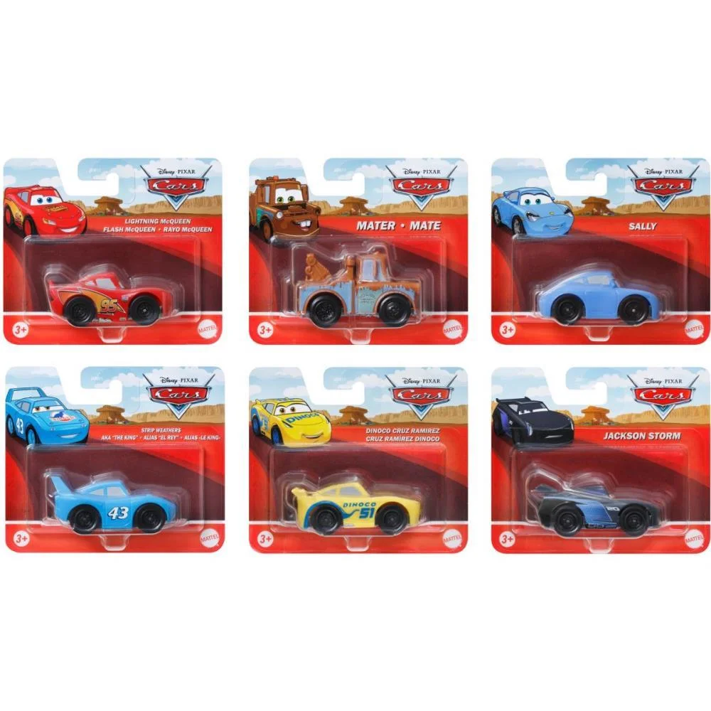 Carrinho Cars Value 1:55 (S) Mattel (Unidade)
