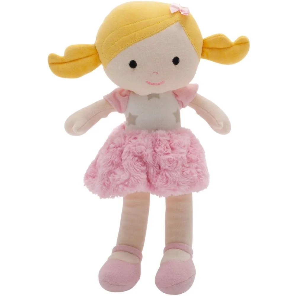 Boneca De Pelucia Malu Loira 35Cm Zip (Unidade)