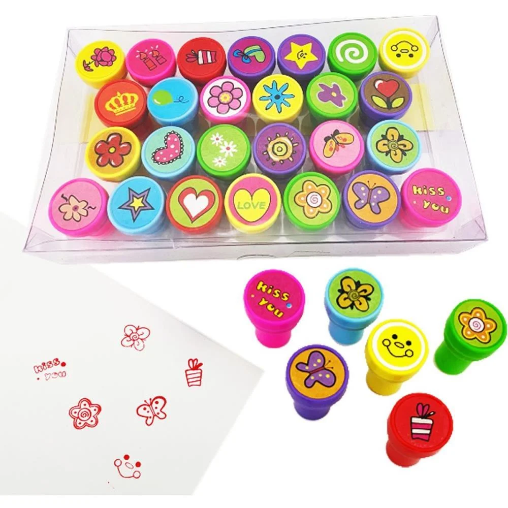 Carimbo Pedagogico Infantil 26 Pecas (S) Toy Mix (Unidade)