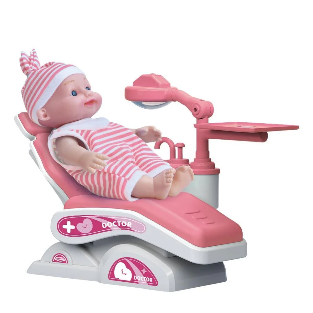 Brincando De Profissoes Doutor Dm Dentista Rosa Dm Toys (Unidade)