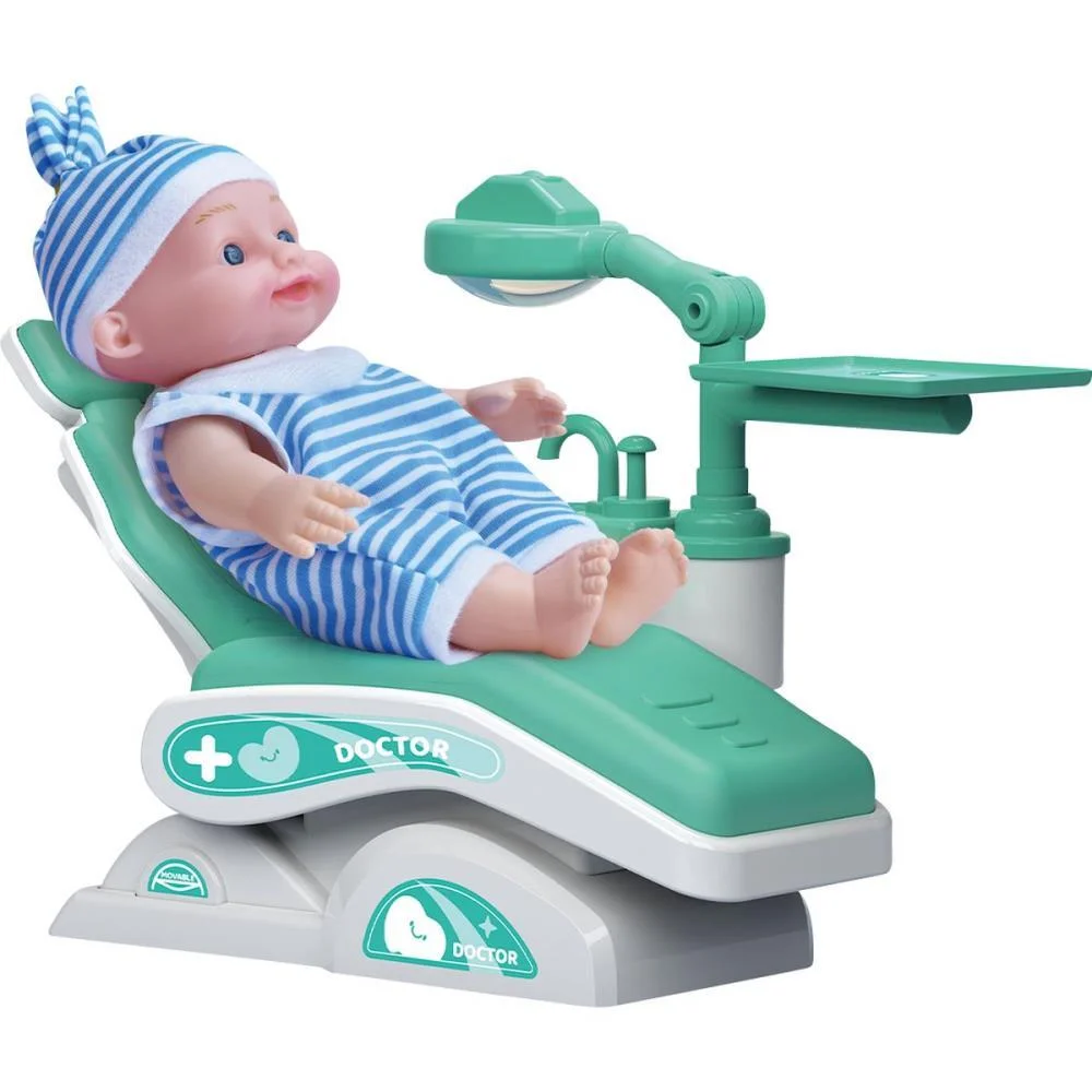 Brincando De Profissoes Doutor Dm Dentista Azul Dm Toys (Unidade)