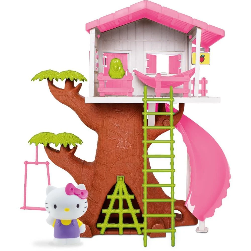 Casinha De Boneca Hello Kitty Casa Na Arvore Samba Toys (Unidade)