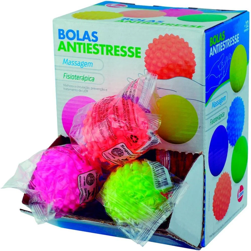 Brinquedo Diverso Bola Cravo Pequena Display Lider (Cx.c/12)