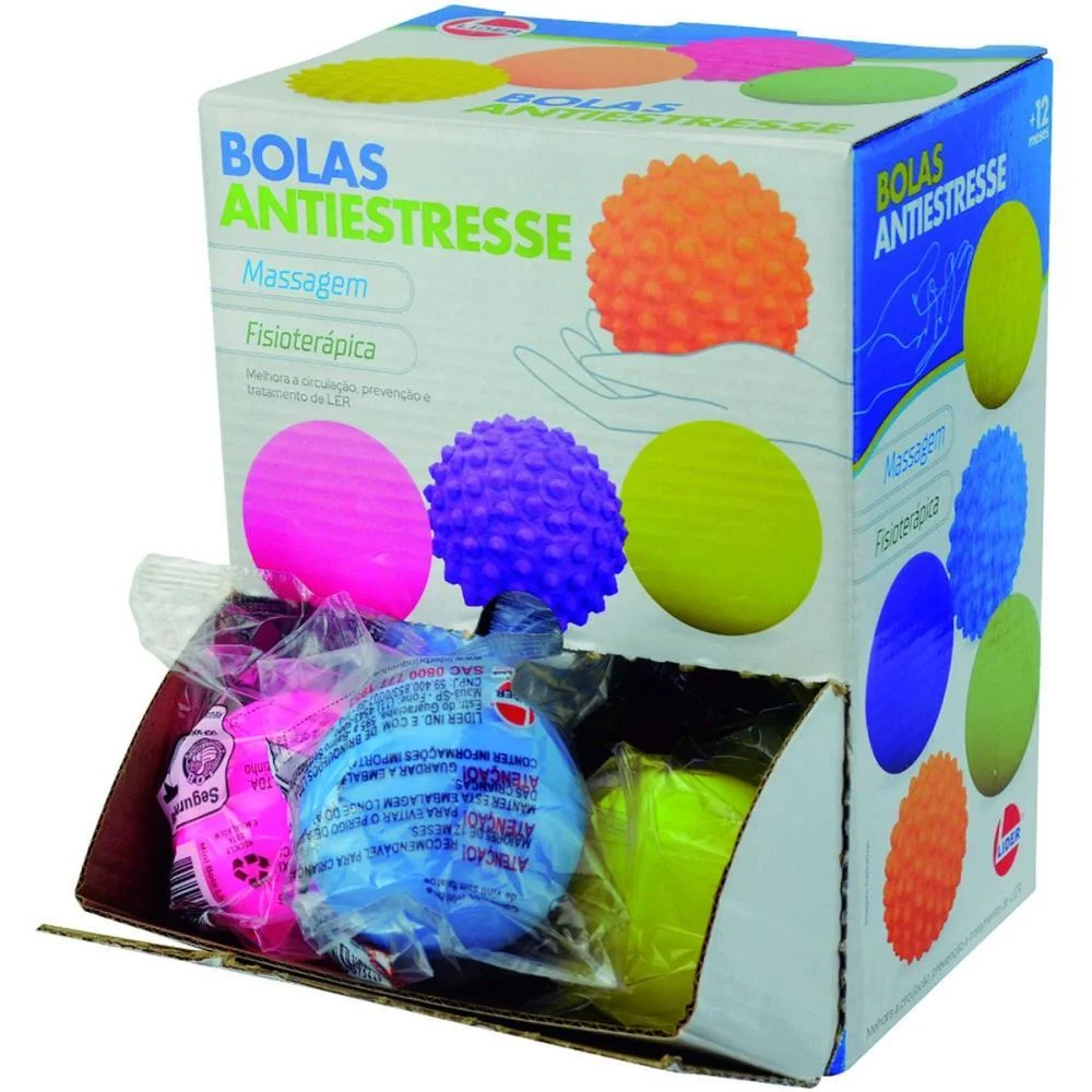 Brinquedo Diverso Bola Lisa Pequena Display Lider (Cx.c/12)