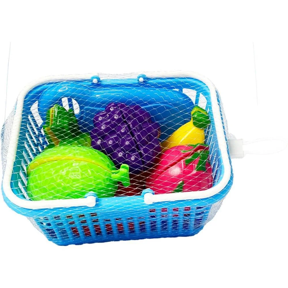 Brincando De Casinha Cestinha Frutas Crec 9Pcs (S) Toy Mix (Unidade)