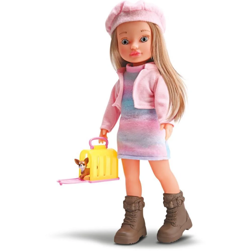 Boneca Beverly Girls Pet Lover 34Cm. Bee Toys (Unidade)