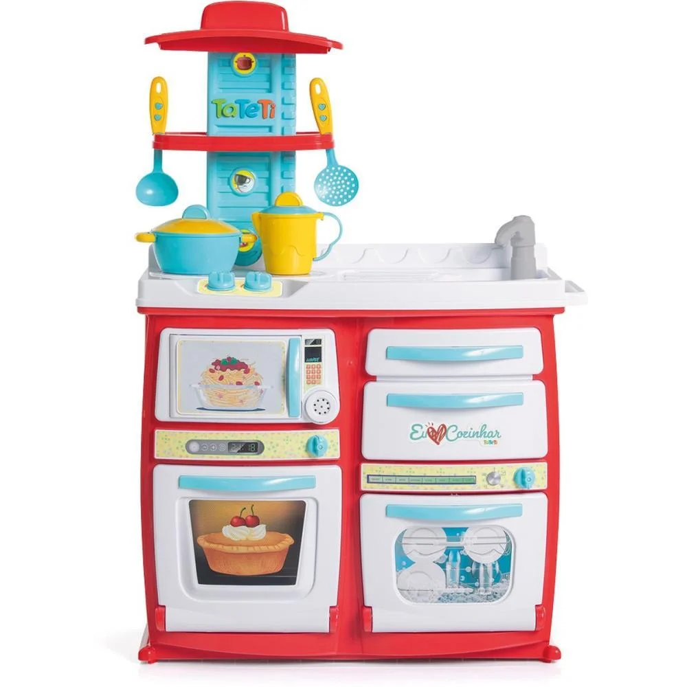 Brincando De Casinha Buona Cozinha C/ Acessorios Tateti (Unidade)