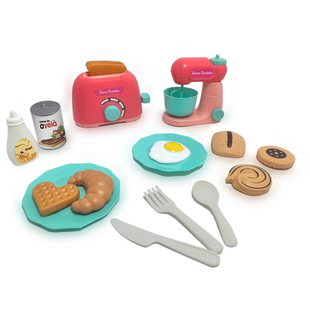Brincando De Casinha Doce Cozinha Torrad.e Batedeir Cardoso Toys (Unidade)