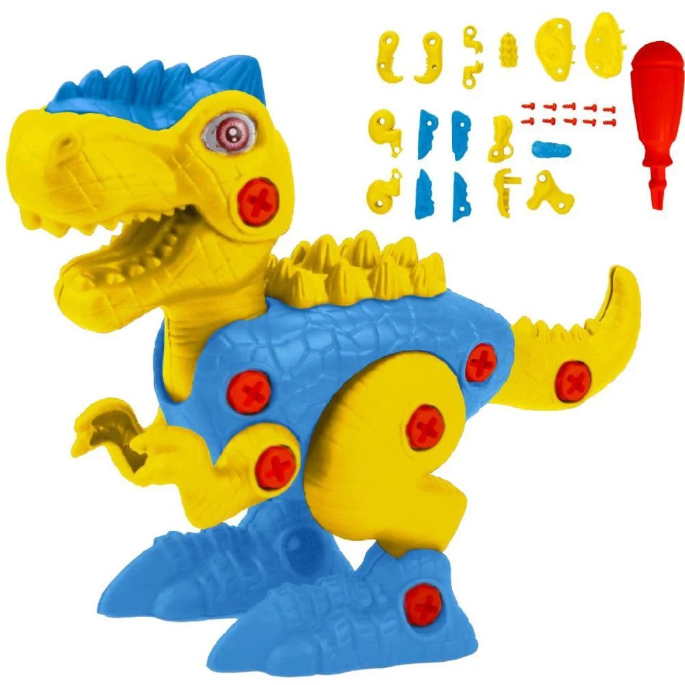 Brinquedo Para Montar T-Rex Monta E Desmonta Homeplay (Unidade)