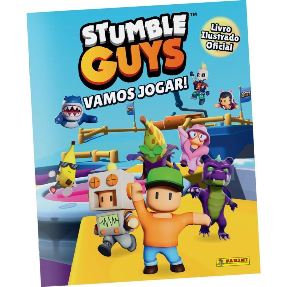Album De Figurinhas Stumble Guys Brochura Panini (Unidade)
