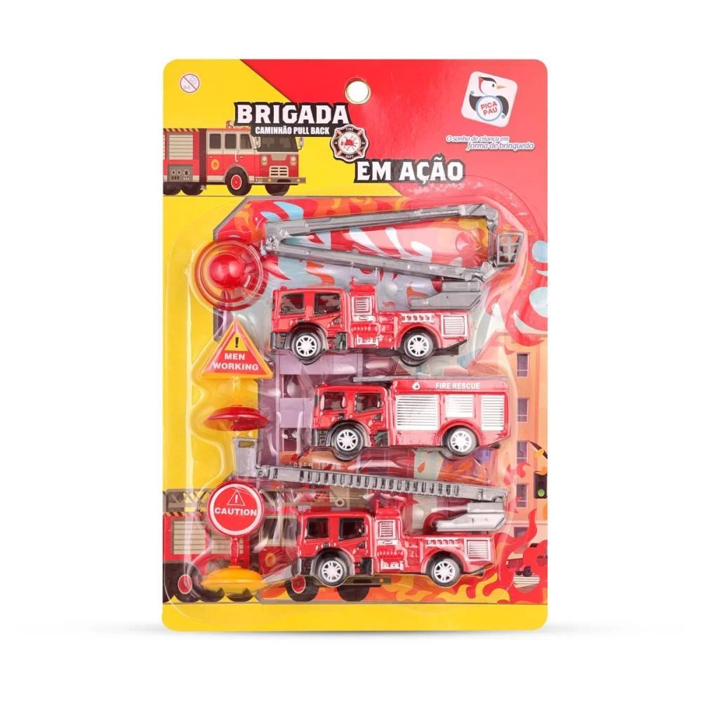 Caminhao Super Brigada De Incendio Pica Pau (Unidade)