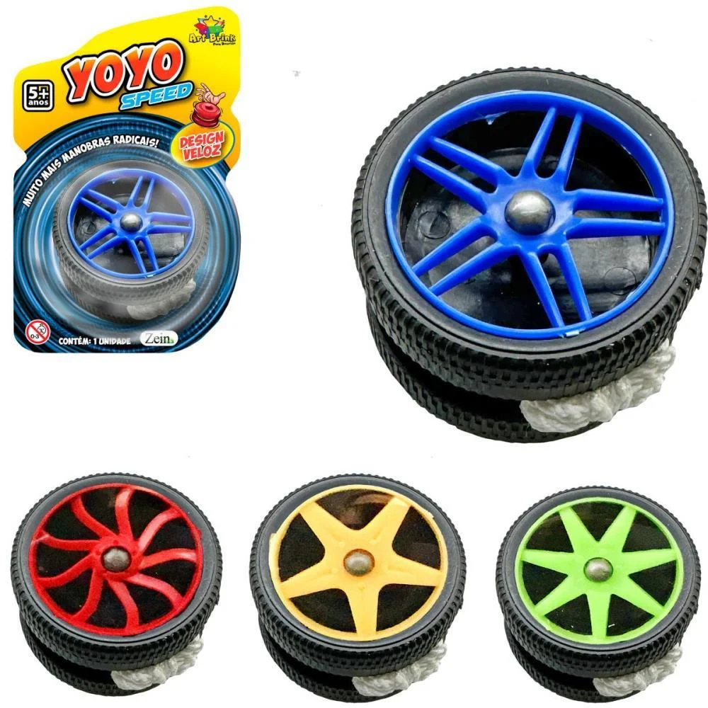 Brinquedo Diverso Ioio Roda Sortida 5,5Cm Art Brink (Unidade)