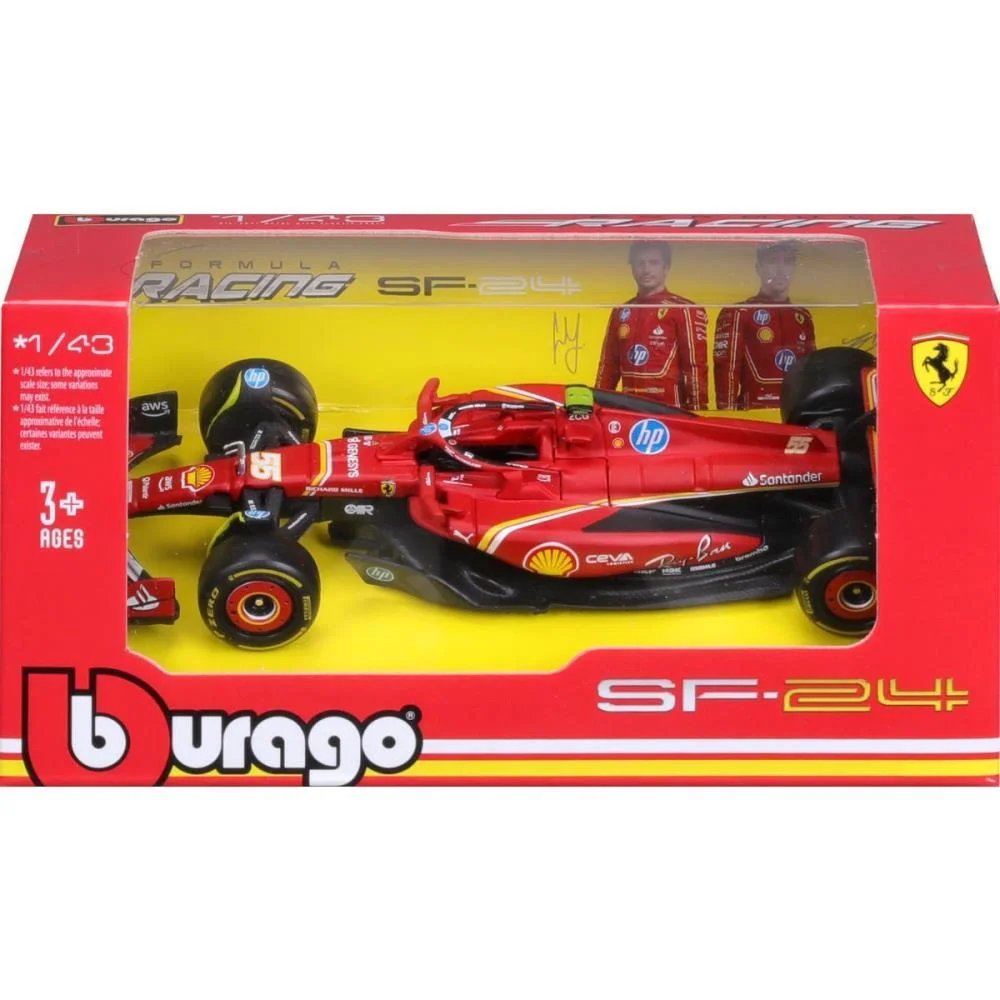 Carrinho Race F1 Teams S/Driver 1:43(S) Maisto (Unidade)
