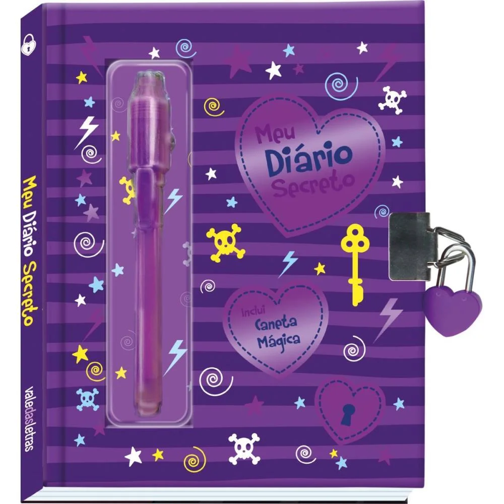 Diario Meu Diario Secreto Roxo Vale Das Letras (Unidade)