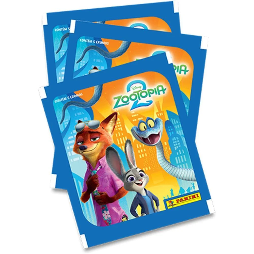 Figurinhas Zootopia Env.c/05 Panini (Pct.c/20)