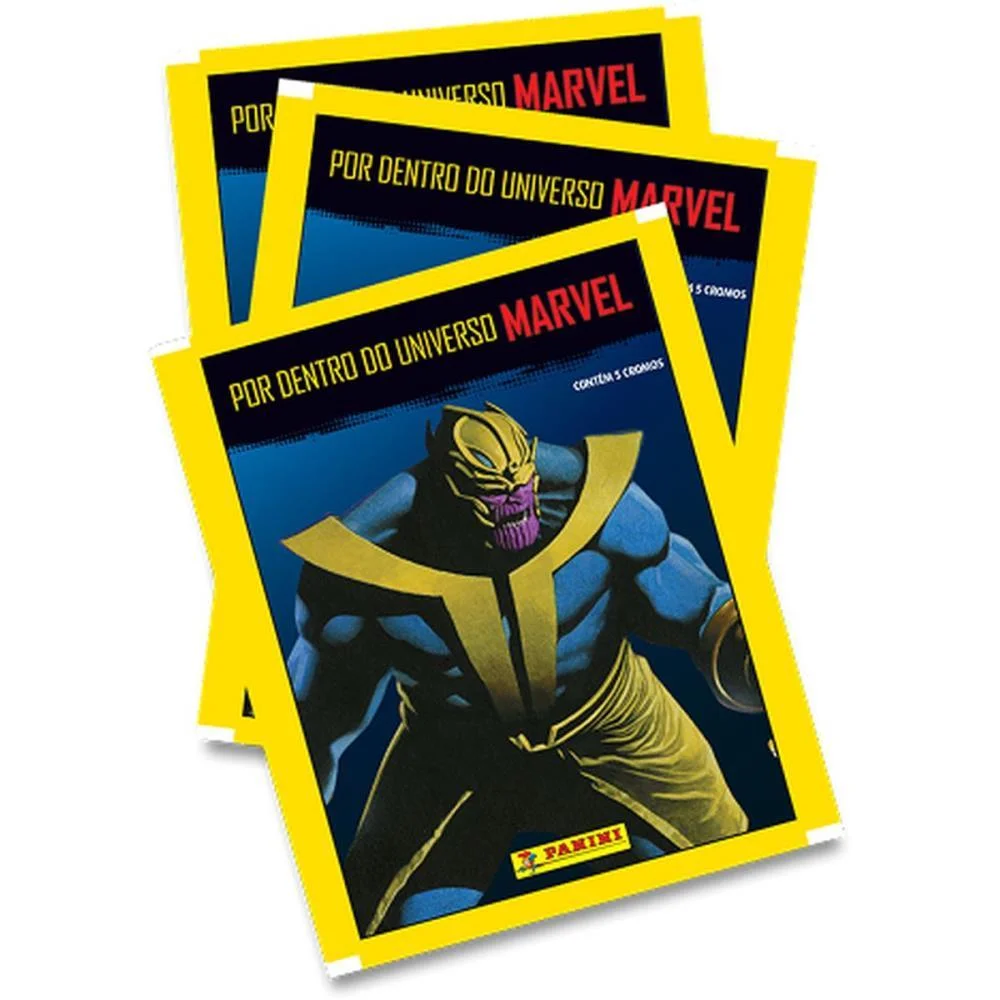 Figurinhas Marvel Comics Env.c/05 Panini (Pct.c/20)
