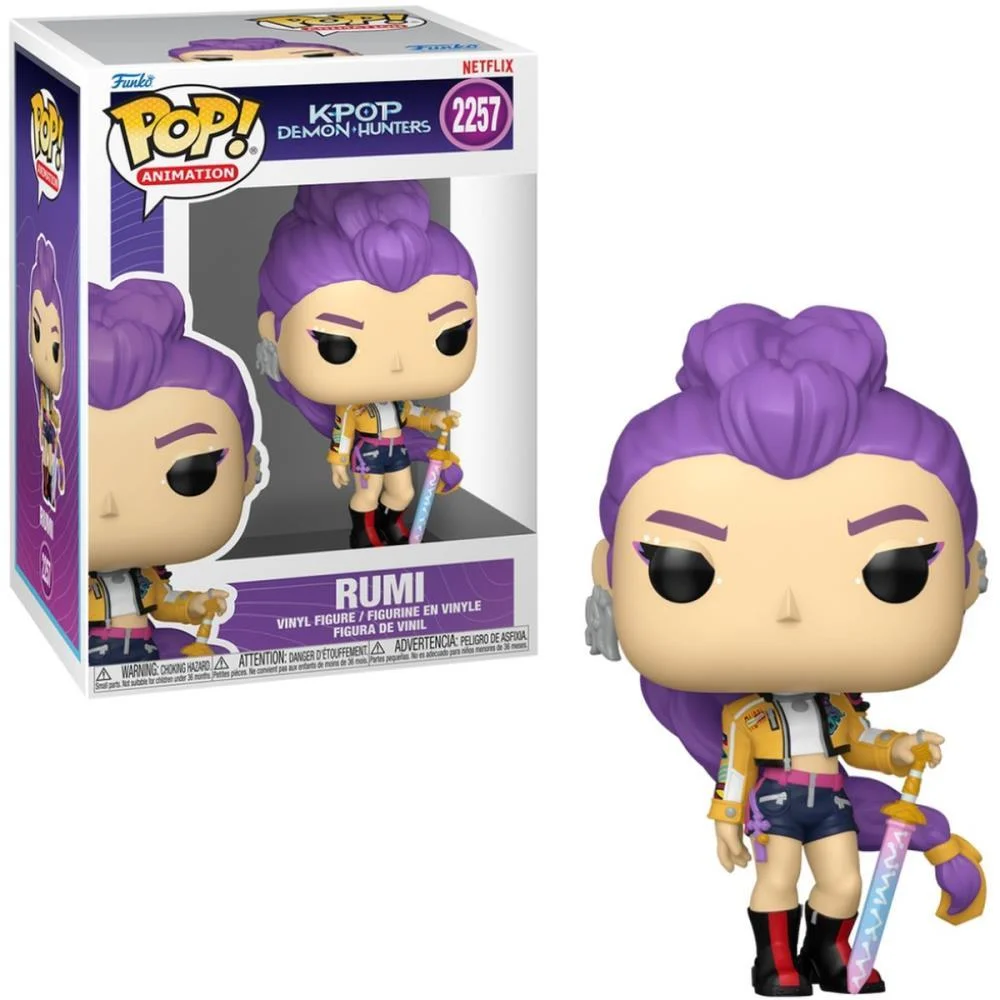Boneco E Personagem Funko Pop Guerr Do K-Pop Rumi Candide (Unidade)