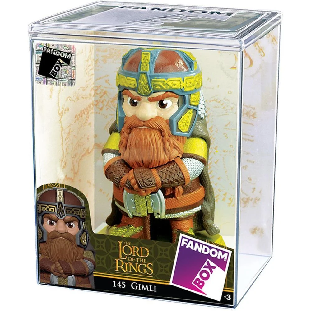 Boneco E Personagem Fandombox Sr Dos Aneis Gimli Lider (Unidade)