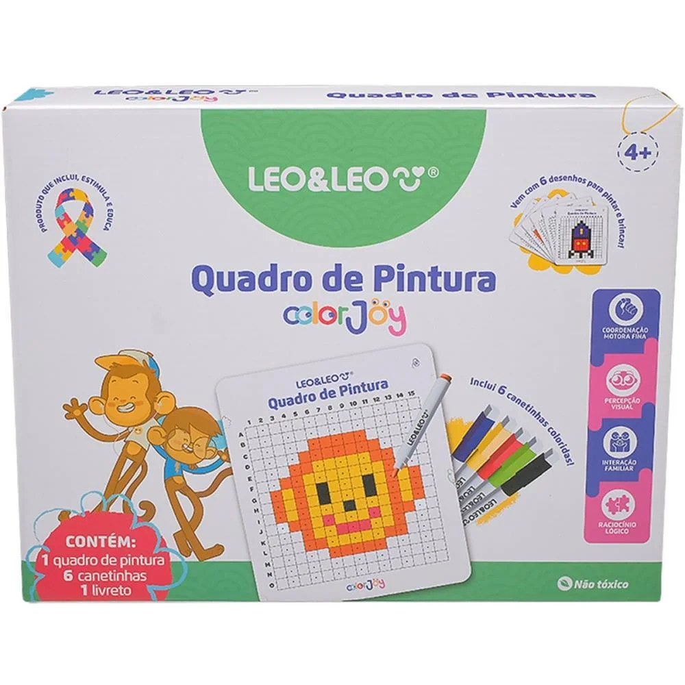 Brinquedo Diverso Color Joy Quadro De Pintura Leonora (Unidade)