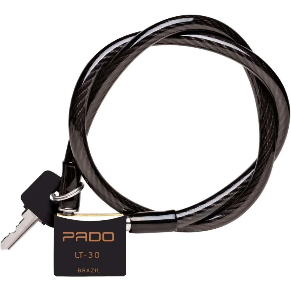 Acessorio Para Bicicleta Cadeado Preto Sm Lt-30Mm Pado (Bl.c/01)