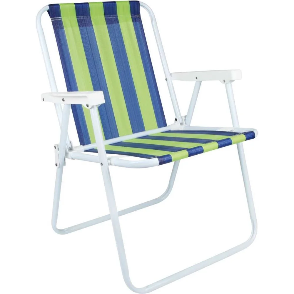 Cadeira P/Piscina/Praia Alta De Aco 53X54X72 Sortida Mor (Unidade)