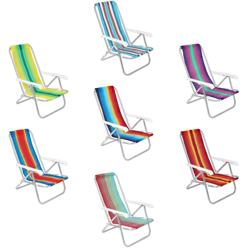 Cadeira P/Piscina/Praia Reclinavel 4Posiçoes 73X54X84 Bel (Unidade)