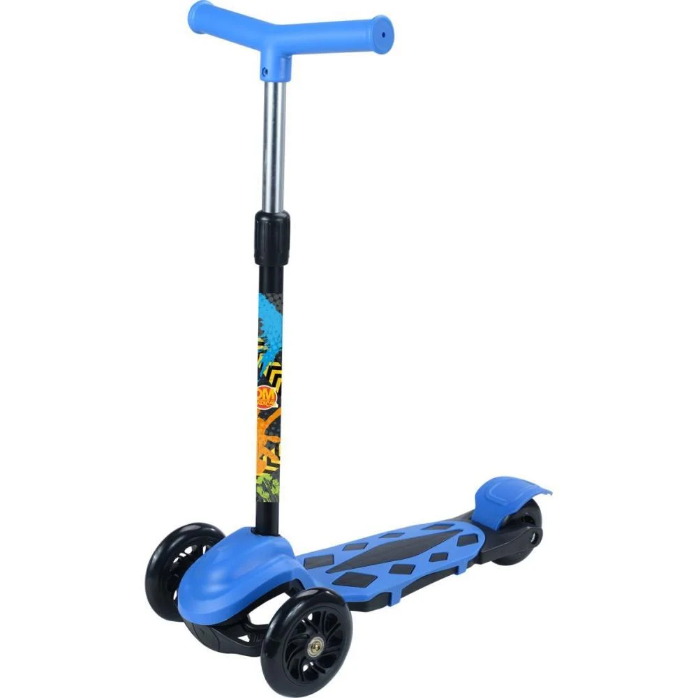 Patinete Radical Power Azul Dm Toys (Unidade)