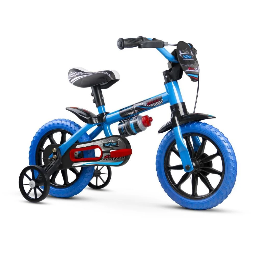 Bicicleta Infantil Aro 12 Veloz Selim Pu Nathor (Unidade)